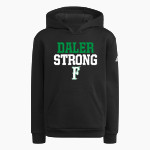 FARMINGDALE HIGH SCHOOL DALERS <span class="pdp-name-mascot">FARMINGDALE DALERS</span> adidas Youth Fleece Pullover Hood Front Thumbnail