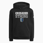 First Presbyterian Academy CRUSADERS <span class="pdp-name-mascot">SHANNON FOREST CRUSADERS</span> adidas Youth Fleece Pullover Hood Front Thumbnail
