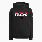 East Hartford Middle School adidas Youth Fleece Pullover Hood Front Thumbnail