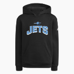 James Clemens Jets <span class="pdp-name-mascot">James Clemens Jets</span> adidas Youth Fleece Pullover Hood Front Thumbnail