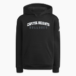 Capitol Heights Bulldogs <span class="pdp-name-mascot">Capitol Heights Bulldogs</span> adidas Youth Fleece Pullover Hood Front Thumbnail