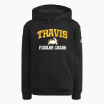 Travis Fiddler Crabs adidas Youth Fleece Pullover Hood Front Thumbnail