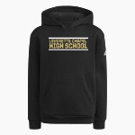LEVERETTS CHAPEL HIGH SCHOOL LIONS <span class="pdp-name-mascot">LEVERETTS CHAPEL LIONS</span> adidas Youth Fleece Pullover Hood Front Thumbnail