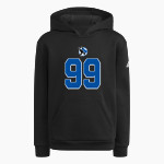 Geneva Valkyrie adidas Youth Fleece Pullover Hood Front Thumbnail