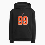 WEST HIGH SCHOOL COWBOYS adidas Youth Fleece Pullover Hood Front Thumbnail