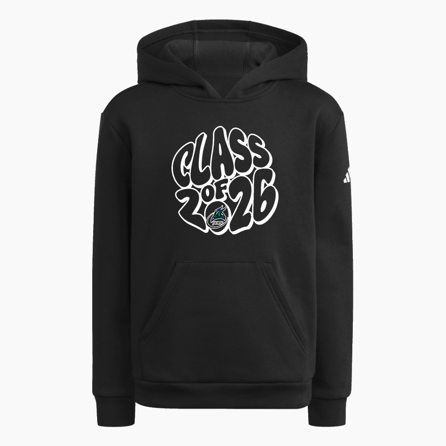 Bay College Norse adidas Youth Fleece Pullover Hood