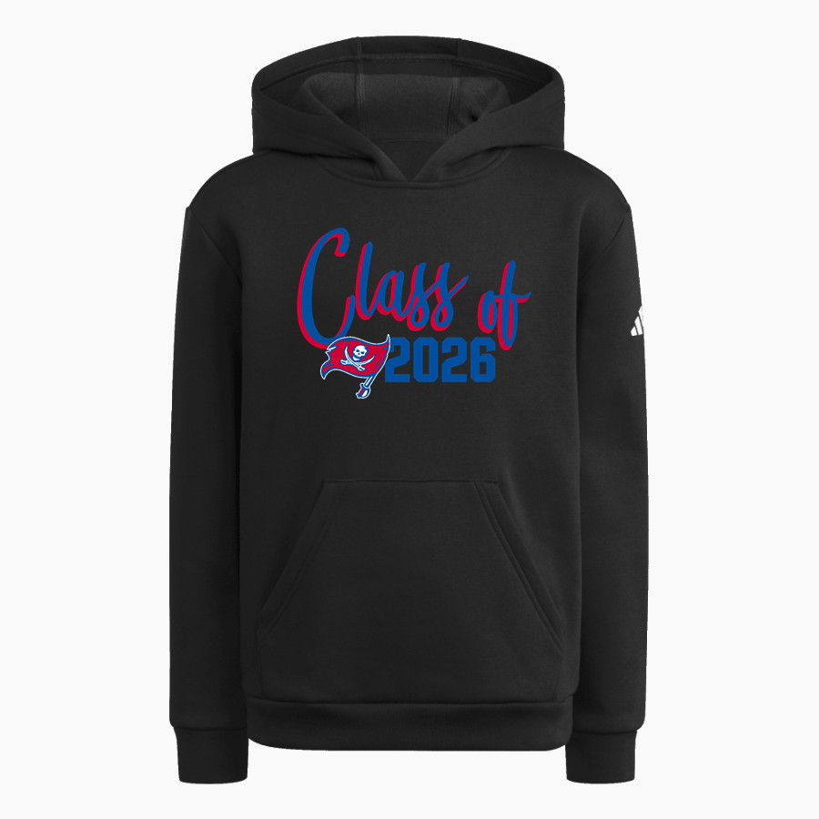 SAN LEANDRO HIGH SCHOOL PIRATES adidas Youth Fleece Pullover Hood