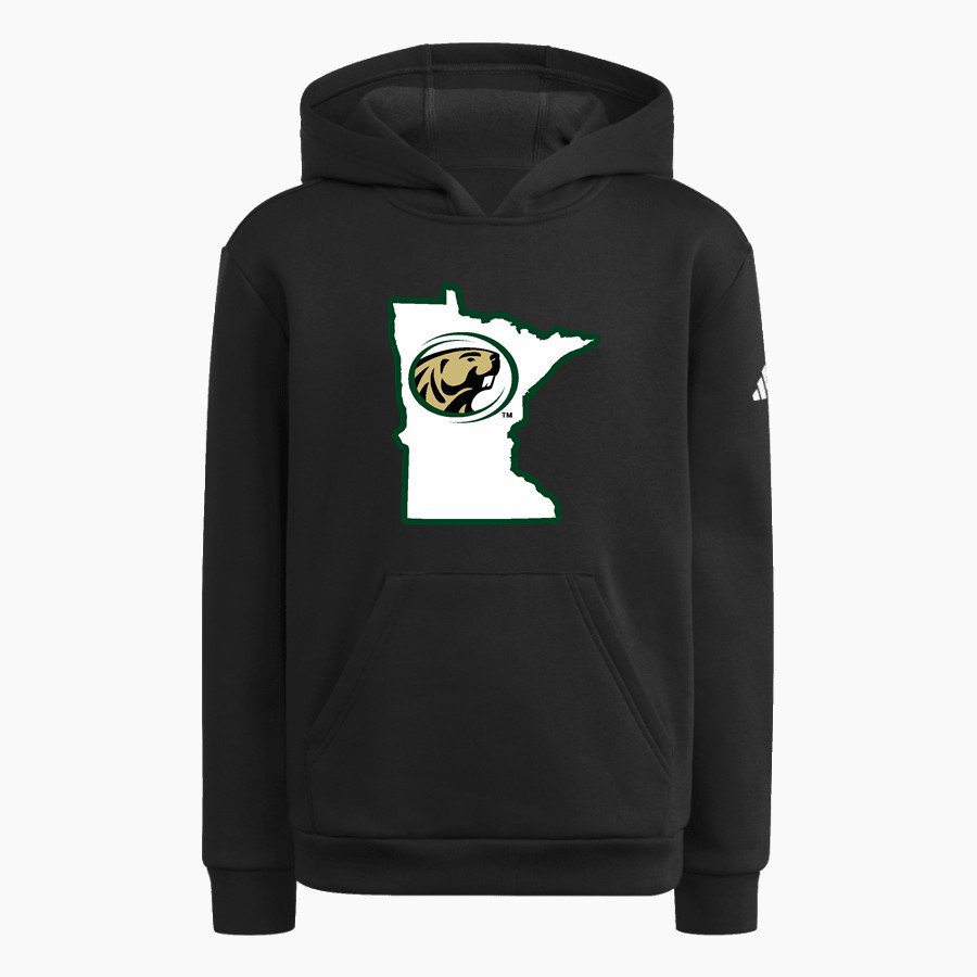 Bemidji State Athletics <span class="pdp-name-mascot">Bemidji State Beavers</span> adidas Youth Fleece Pullover Hood