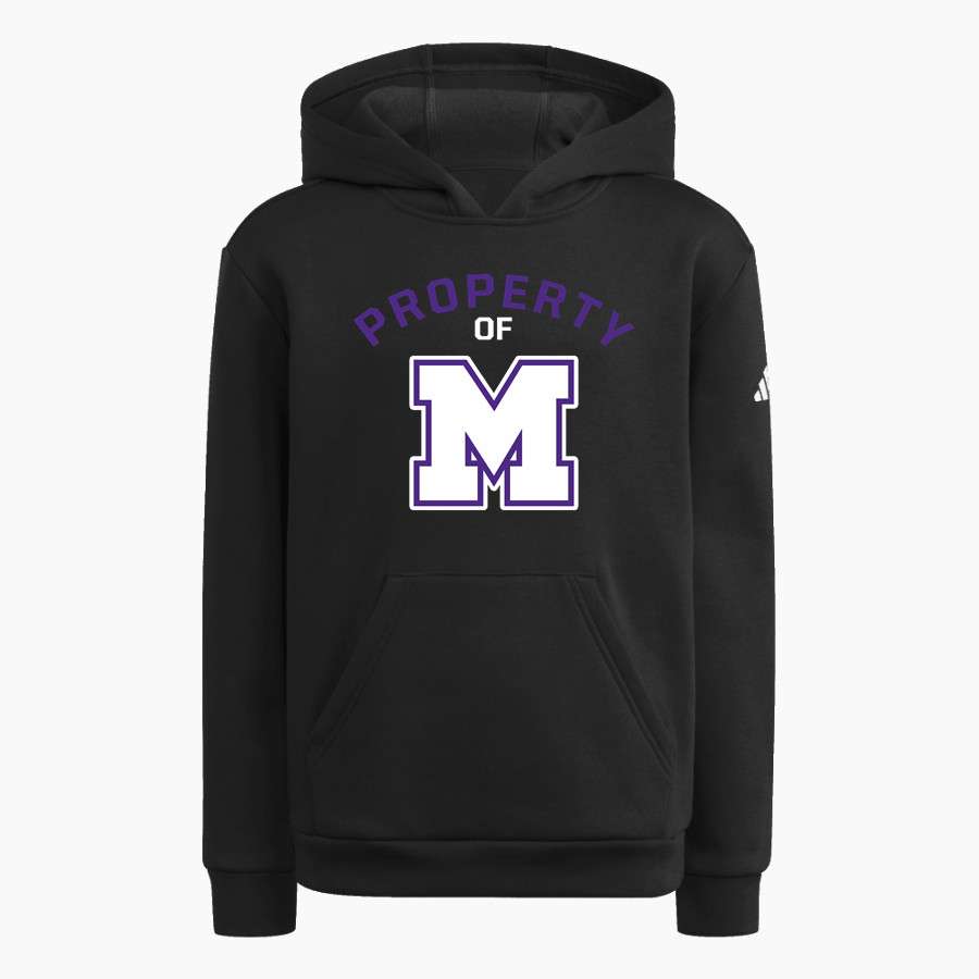 MONTEREY HIGH SCHOOL WILDCATS <span class="pdp-name-mascot">MONTEREY WILDCATS</span> adidas Youth Fleece Pullover Hood
