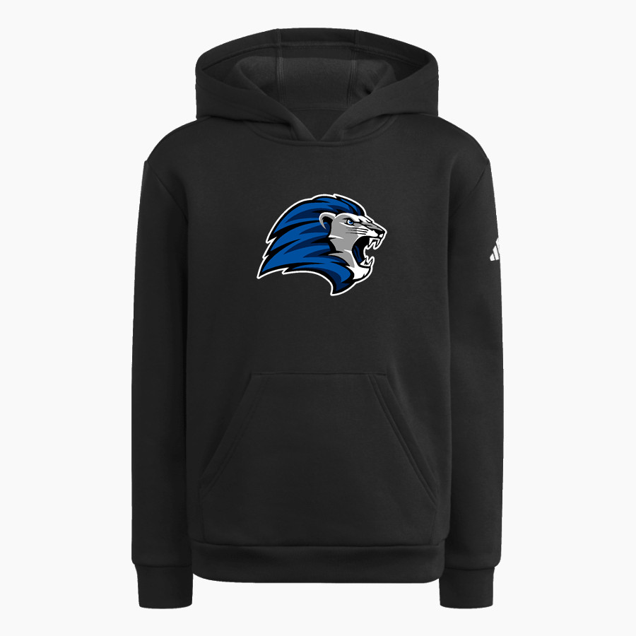 Linwood School Lions adidas Youth Fleece Pullover Hood