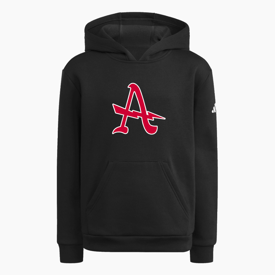 ALBIA HIGH SCHOOL BLUE DEMONS <span class="pdp-name-mascot">ALBIA BLUE DEMONS</span> adidas Youth Fleece Pullover Hood