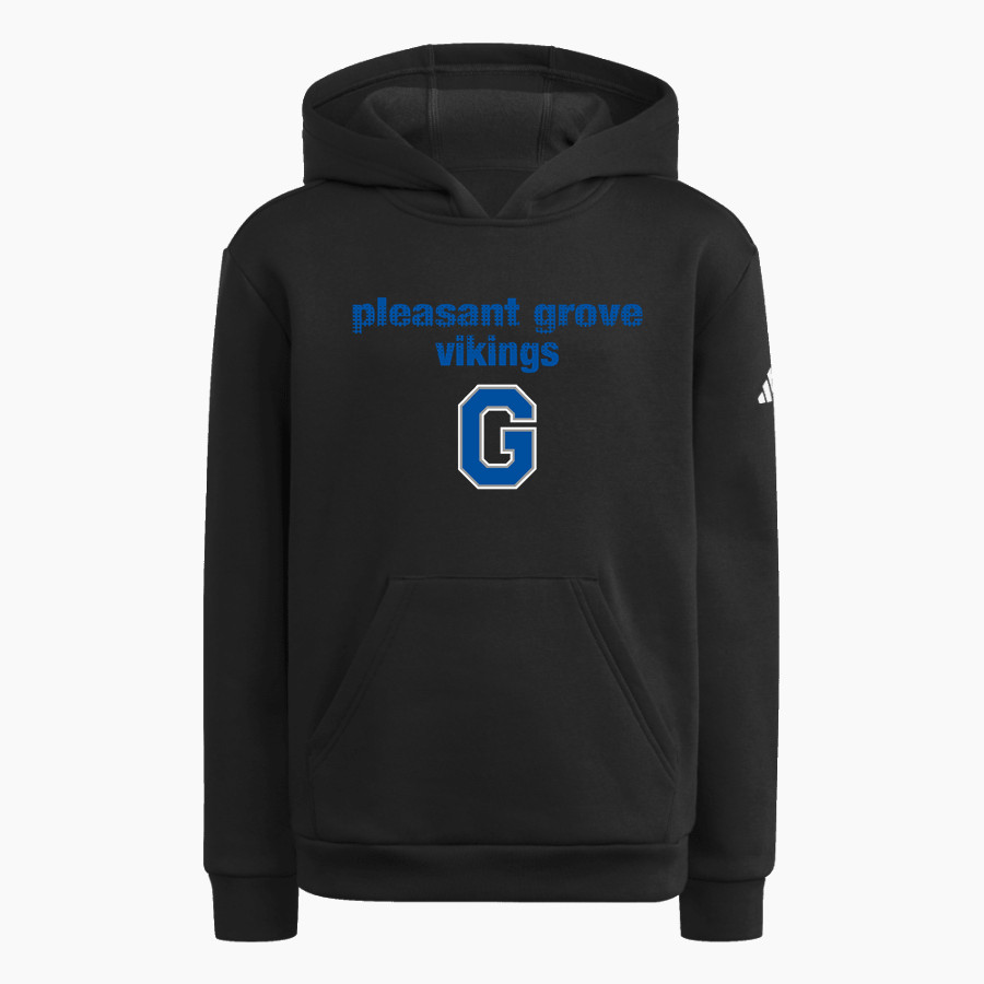 PLEASANT GROVE HIGH SCHOOL VIKINGS <span class="pdp-name-mascot">PLEASANT GROVE VIKINGS</span> adidas Youth Fleece Pullover Hood