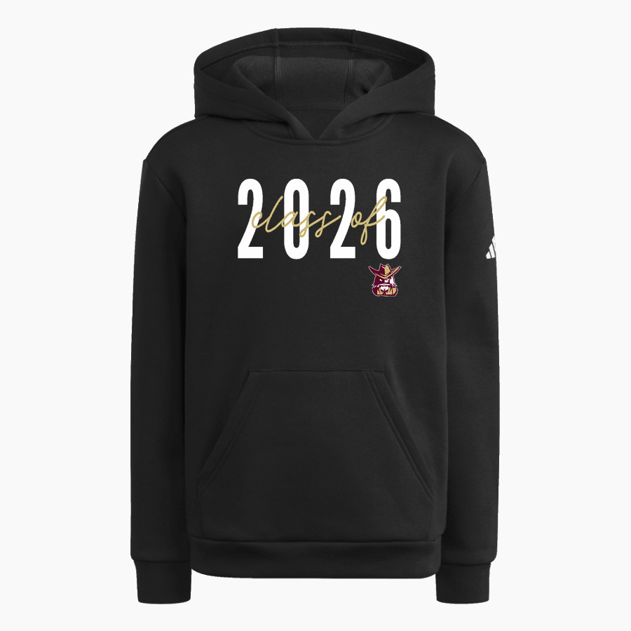 Bourbon County Colonels adidas Youth Fleece Pullover Hood