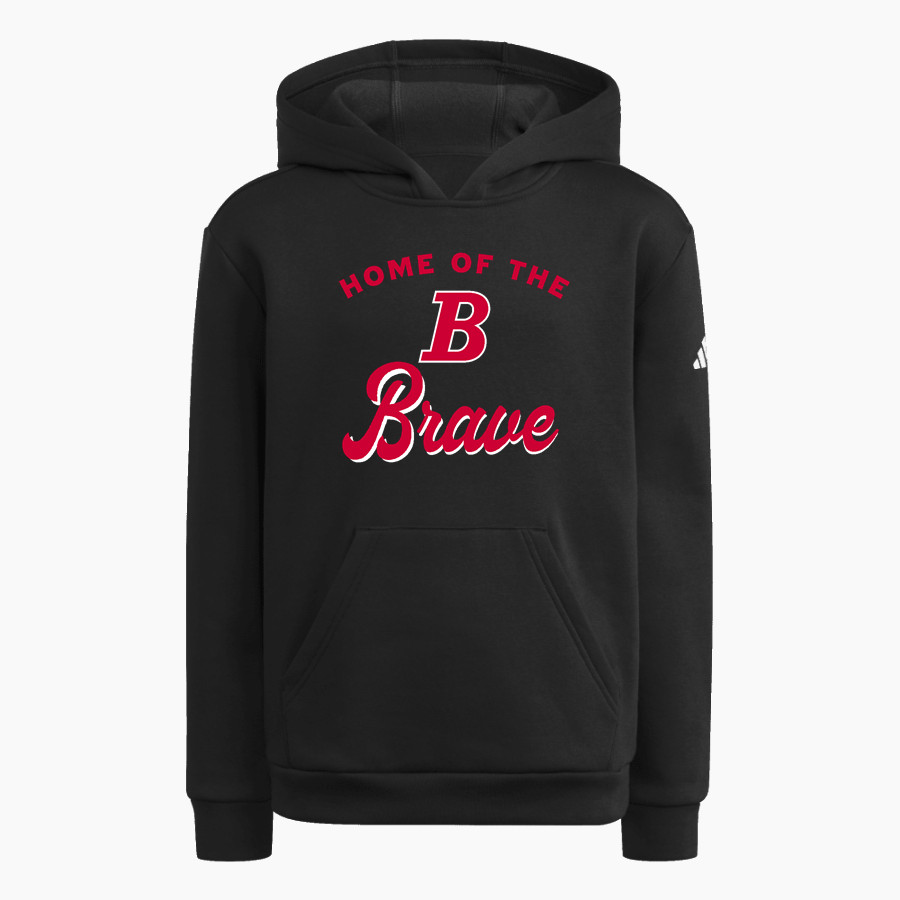 BOISE HIGH SCHOOL ONLINE STORE <span class="pdp-name-mascot">BOISE BRAVES</span> adidas Youth Fleece Pullover Hood