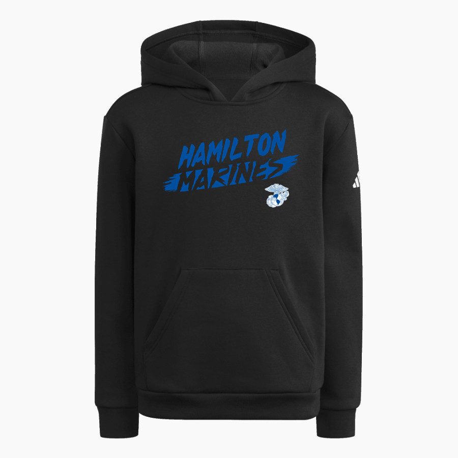 HAMILTON HIGH SCHOOL MARINES adidas Youth Fleece Pullover Hood