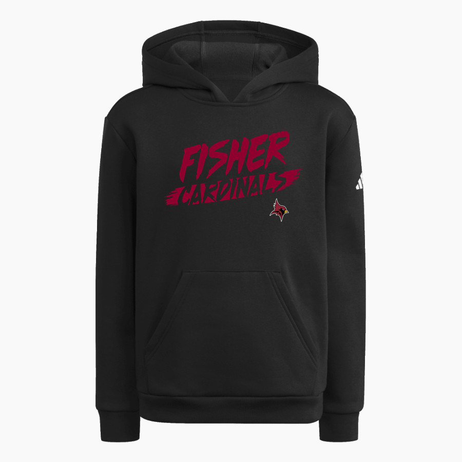 Fisher Cardinals <span class="pdp-name-mascot">Fisher Cardinals</span> adidas Youth Fleece Pullover Hood