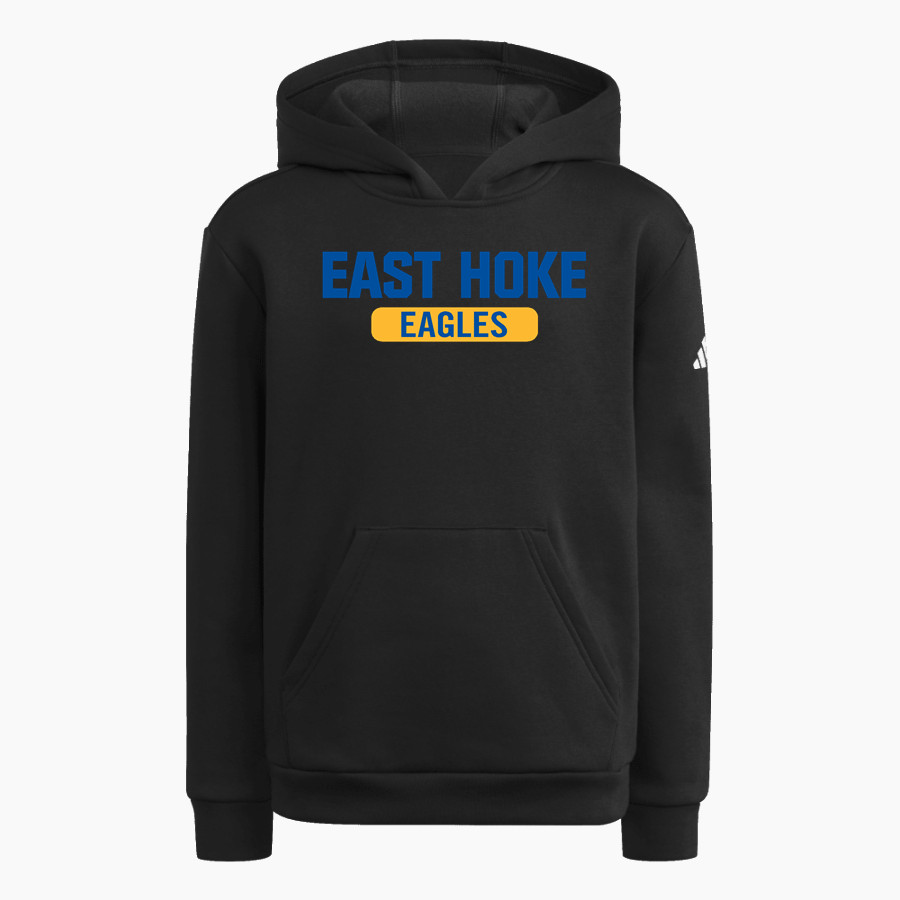 East Hoke Eagles <span class="pdp-name-mascot">East Hoke Eagles</span> adidas Youth Fleece Pullover Hood