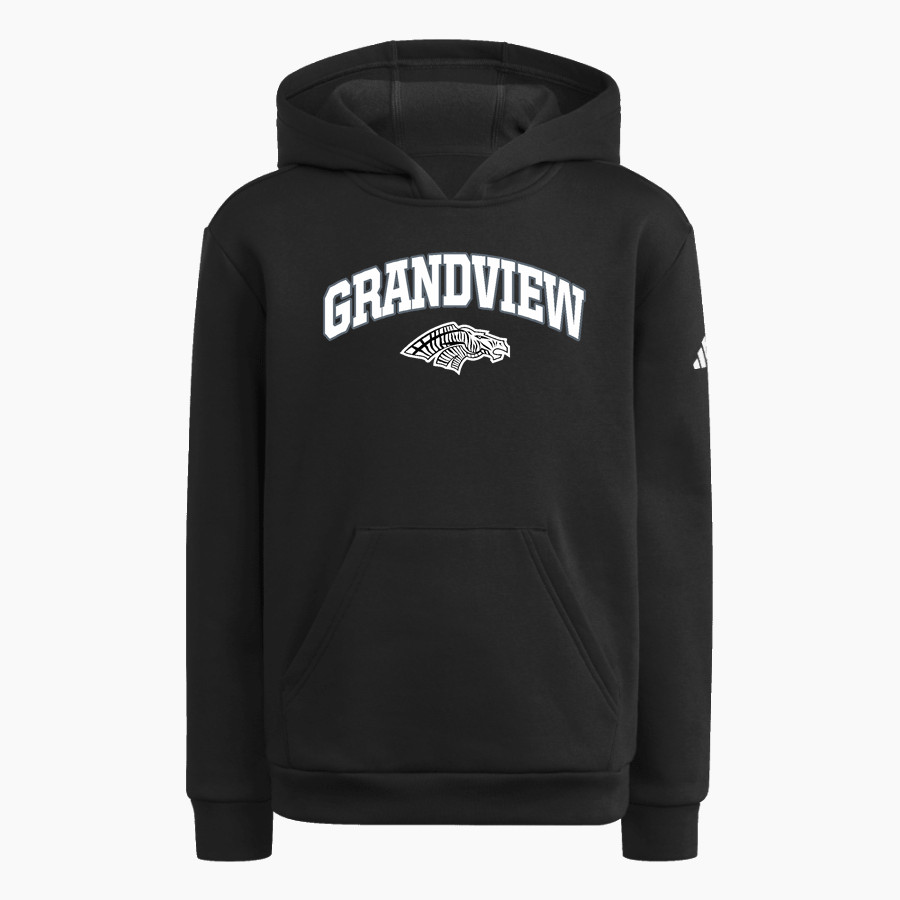 GRANDVIEW HIGH SCHOOL ZEBRAS adidas Youth Fleece Pullover Hood