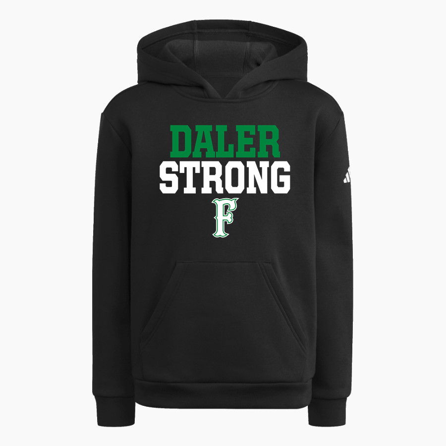 FARMINGDALE HIGH SCHOOL DALERS <span class="pdp-name-mascot">FARMINGDALE DALERS</span> adidas Youth Fleece Pullover Hood