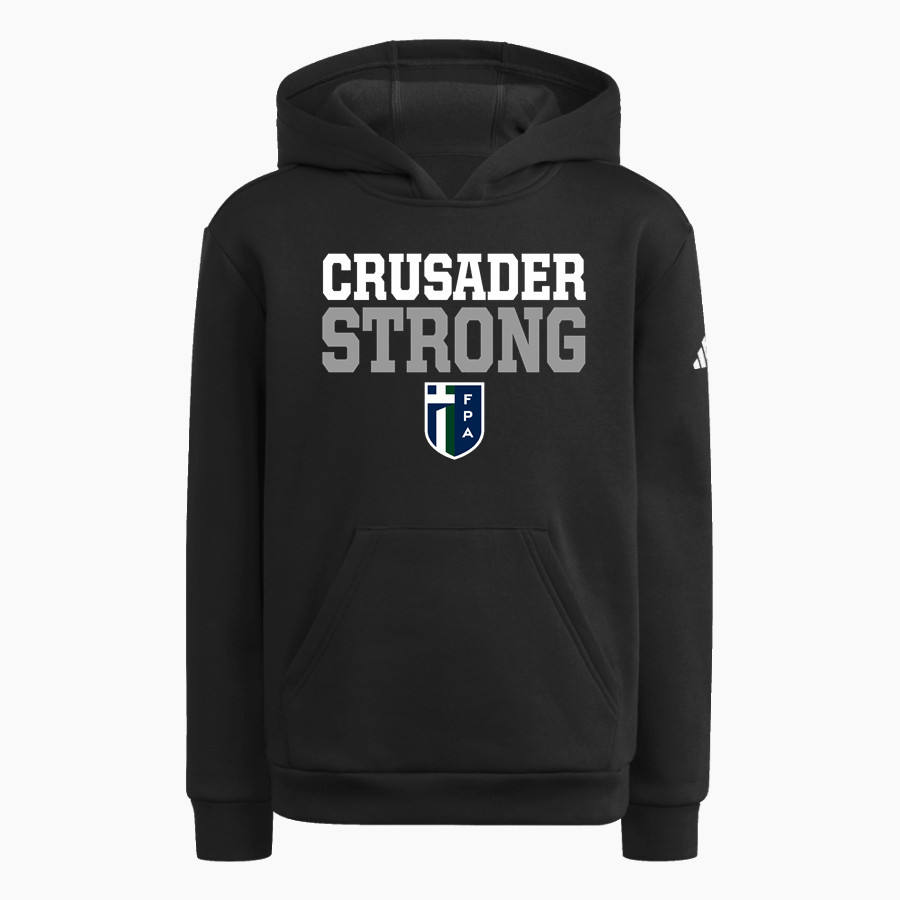 First Presbyterian Academy CRUSADERS <span class="pdp-name-mascot">SHANNON FOREST CRUSADERS</span> adidas Youth Fleece Pullover Hood