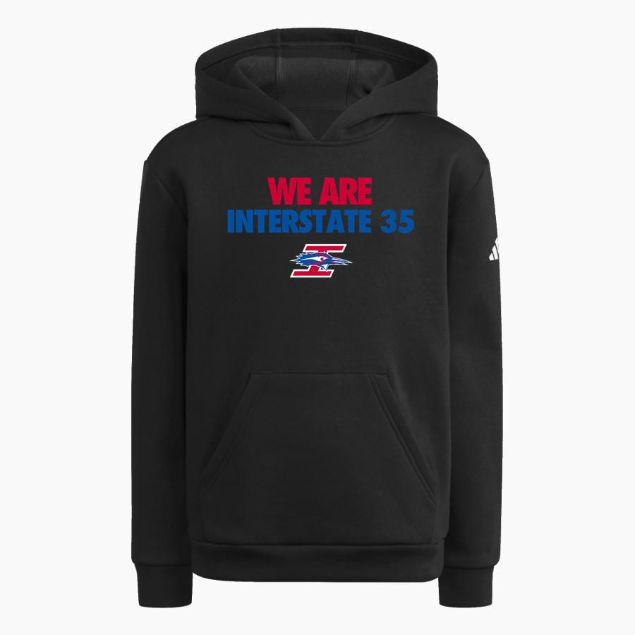INTERSTATE 35 HIGH SCHOOL ROADRUNNERS adidas Youth Fleece Pullover Hood
