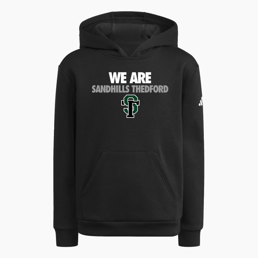 THEDFORD HIGH SCHOOL KNIGHTS <span class="pdp-name-mascot">THEDFORD KNIGHTS</span> adidas Youth Fleece Pullover Hood