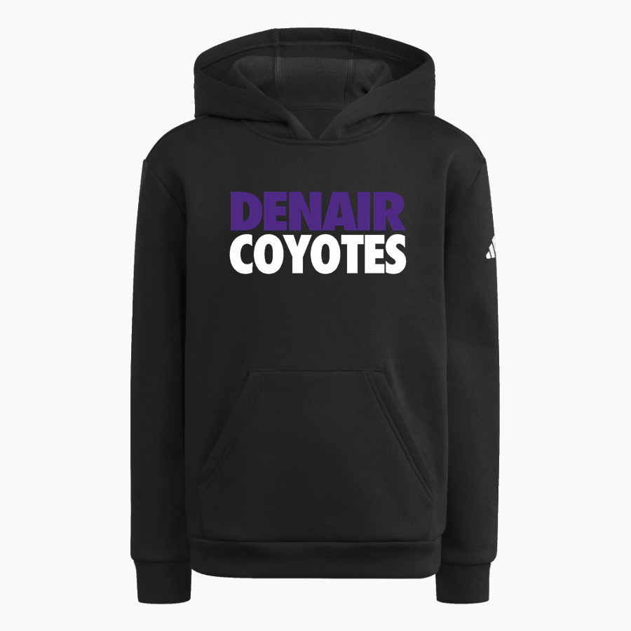 DENAIR HIGH SCHOOL COYOTES <span class="pdp-name-mascot">DENAIR COYOTES</span> adidas Youth Fleece Pullover Hood