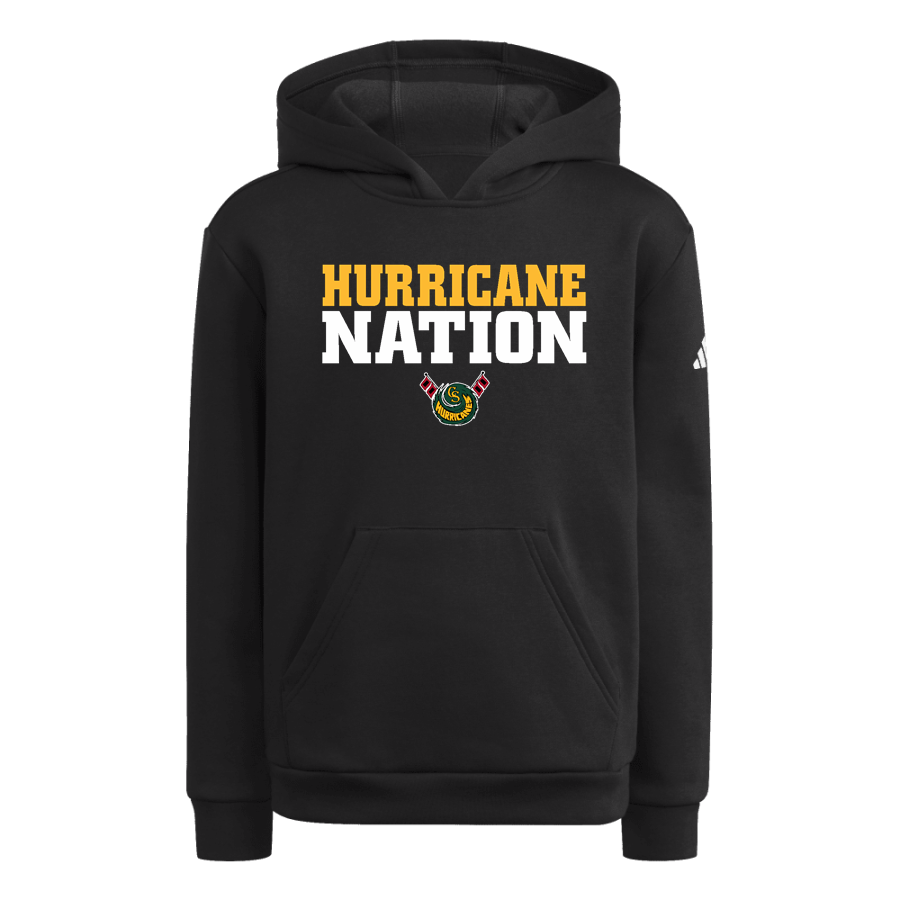 Coral Shores Hurricanes <span class="pdp-name-mascot">Coral Shores Hurricanes</span> adidas Youth Fleece Pullover Hood