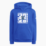 EDEN HIGH SCHOOL BULLDOGS <span class="pdp-name-mascot">EDEN BULLDOGS /LADY</span> adidas Youth Fleece Pullover Hood Front Thumbnail