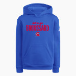Broussard Spartans adidas Youth Fleece Pullover Hood Front Thumbnail