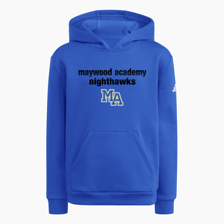 MAYWOOD ACADEMY HIGH SCHOOL NIGHTHAWKS <span class="pdp-name-mascot">MAYWOOD ACADEMY NIGHTHAWKS</span> adidas Youth Fleece Pullover Hood