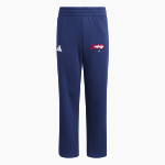 Carroll Rebels adidas Youth Fleece Pants Front Thumbnail