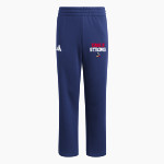 Oswalt Eagles <span class="pdp-name-mascot">Oswalt Academy Eagles</span> adidas Youth Fleece Pants Front Thumbnail