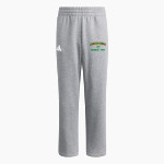 Communion of Saints School Sabres official sideline store adidas Youth Fleece Pants Front Thumbnail