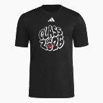 Benedictine University Mesa Redhawks <span class="pdp-name-mascot">Benedictine University Redhawks</span> adidas Men's Short Sleeve Pregame Tee Front Thumbnail