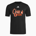 Oswego Panthers <span class="pdp-name-mascot">Oswego Panthers</span> adidas Men's Short Sleeve Pregame Tee Front Thumbnail