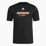 Emerson Lions adidas Men's Short Sleeve Pregame Tee Front Thumbnail