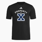 XAVIER HIGH SCHOOL HAWKS adidas Men's Short Sleeve Pregame Tee Front Thumbnail