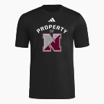 NEWARK HIGH SCHOOL REDS adidas Men's Short Sleeve Pregame Tee Front Thumbnail