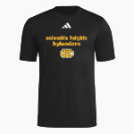 Columbia Heights Hylanders <span class="pdp-name-mascot">Columbia Heights Hylanders</span> adidas Men's Short Sleeve Pregame Tee Front Thumbnail