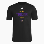 SEBEKA HIGH SCHOOL Trojans Online Store <span class="pdp-name-mascot">SEBEKA TROJANS</span> adidas Men's Short Sleeve Pregame Tee Front Thumbnail