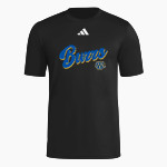 WEST PHILADELPHIA CATHOLIC HIGH SCHOOL BURRS adidas Men's Short Sleeve Pregame Tee Front Thumbnail