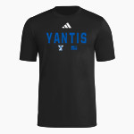 YANTIS HIGH SCHOOL OWLS adidas Men's Short Sleeve Pregame Tee Front Thumbnail