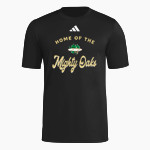 Fortune Academy Mighty Oaks online store adidas Men's Short Sleeve Pregame Tee Front Thumbnail