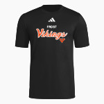 Frost Vikings <span class="pdp-name-mascot">Frost Vikings</span> adidas Men's Short Sleeve Pregame Tee Front Thumbnail
