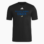 PENNSVILLE MEMORIAL HIGH SCHOOL EAGLES <span class="pdp-name-mascot">PENNSVILLE MEMORIAL EAGLES</span> adidas Men's Short Sleeve Pregame Tee Front Thumbnail