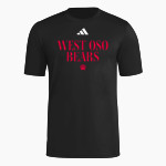 West Oso Bears <span class="pdp-name-mascot">West Oso Bears</span> adidas Men's Short Sleeve Pregame Tee Front Thumbnail