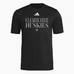 Clearwater Huskies <span class="pdp-name-mascot">Clearwater Elementary Huskies</span> adidas Men's Short Sleeve Pregame Tee Front Thumbnail