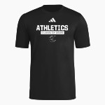CISTERCIAN PREPARATORY SCHOOL HAWKS <span class="pdp-name-mascot">CISTERCIAN HAWKS</span> adidas Men's Short Sleeve Pregame Tee Front Thumbnail