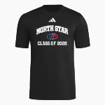 North Star Gators adidas Men's Short Sleeve Pregame Tee Front Thumbnail
